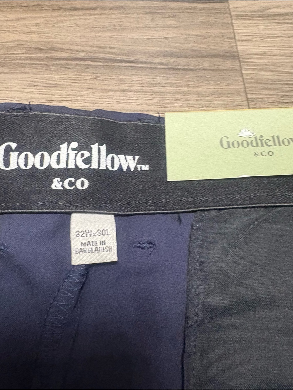 Goodfellow & Co Navy Men's Chino Pants - Picture 6 of 9
